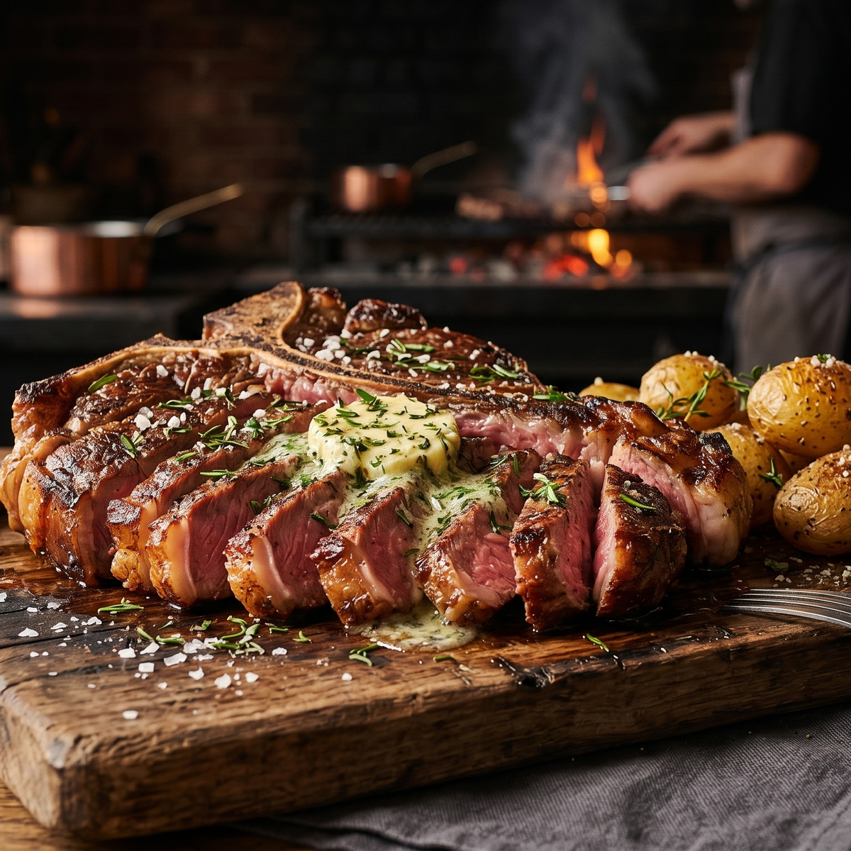 chulet-n-de-vaca-madurada-a-la-brasa-con-mantequilla-de-ajo-asado-y