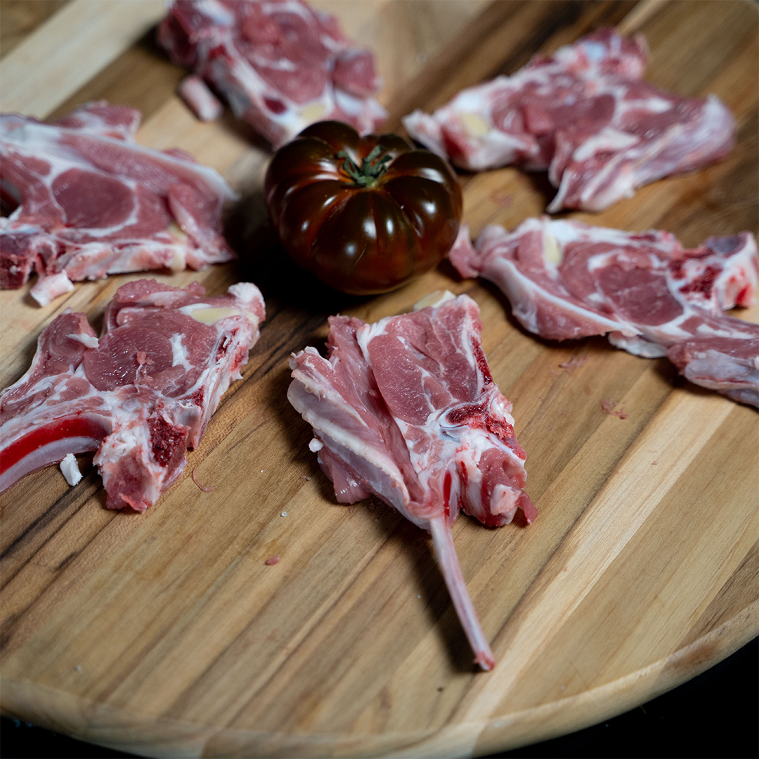 Chuletas de cordero lechal