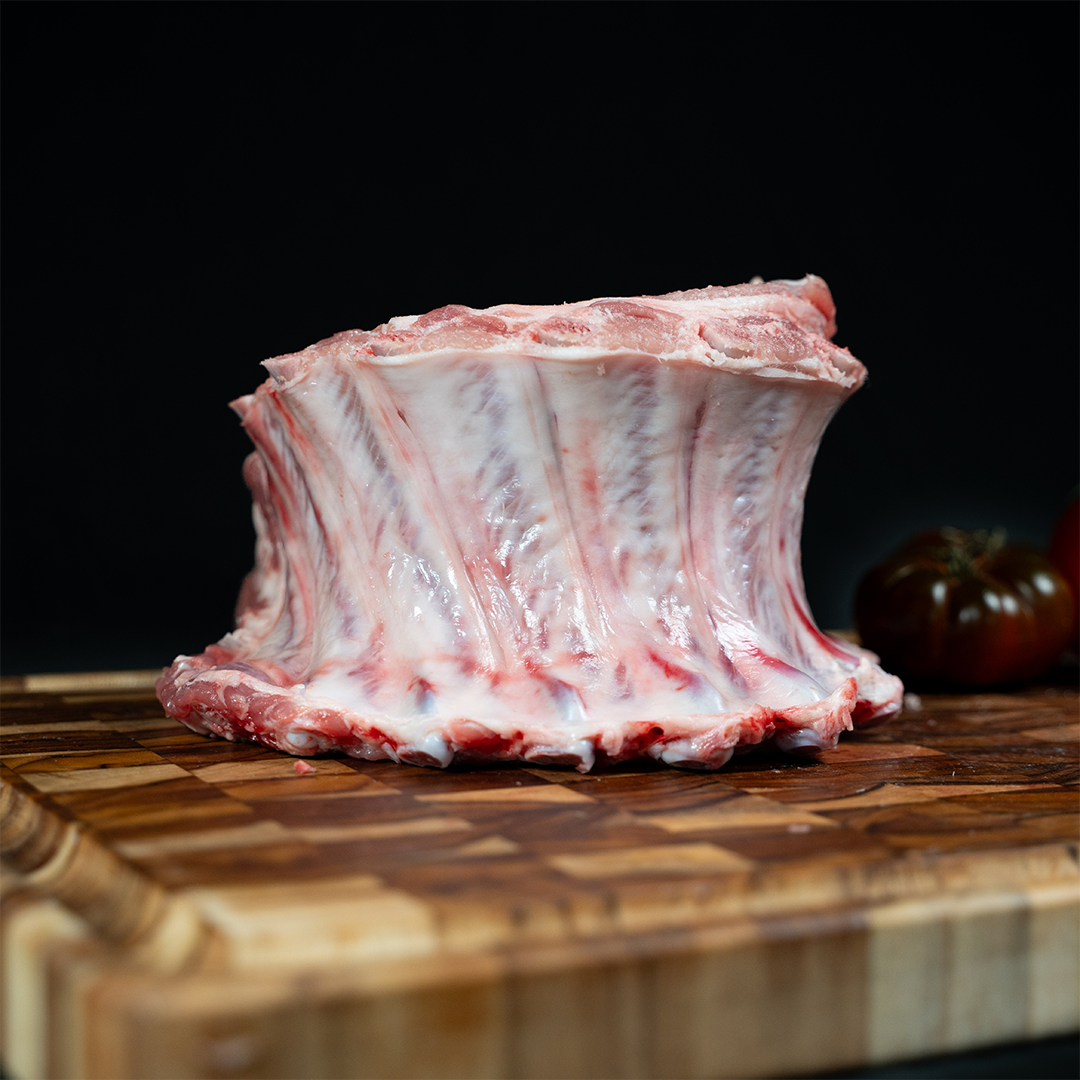 Tira de costillas de cerdo