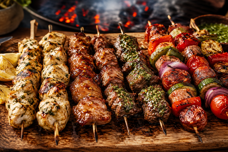Pinchos para barbacoa: diferentes opciones para todos los gustos