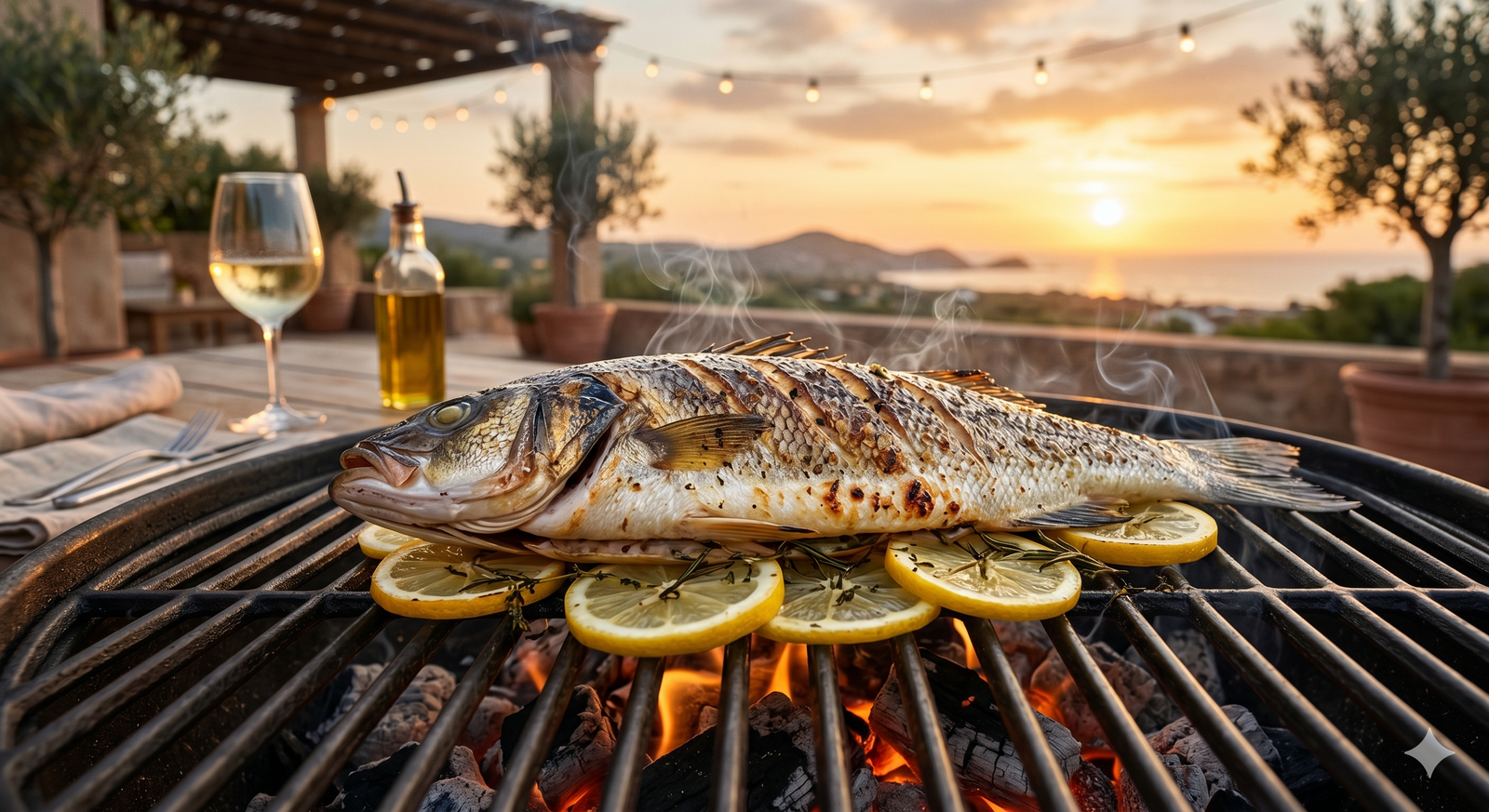 Usa una base de limón en la parrilla para cocinar pescado a la barbacoa sin que se pegue