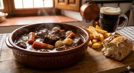 Estofado de ternera a la cerveza negra